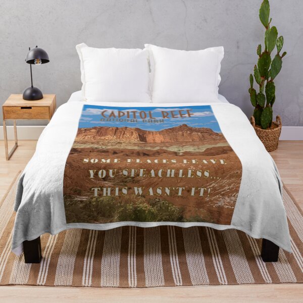 Item preview, Capitol Reef National Park Funny Travel Poster designed and sold by loggeron30.