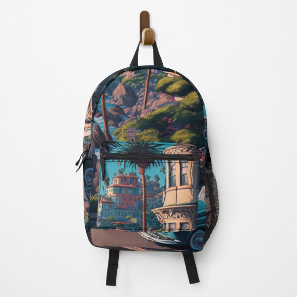 Item preview, California Fantasy Landscapes 01 | Colorful Cartoon Landscapes designed and sold by Sunchaser World.