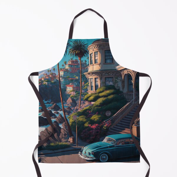 Item preview, California Fantasy Landscapes 01 | Colorful Cartoon Landscapes designed and sold by Sunchaser World.