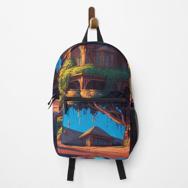 Item preview, California Fantasy Landscapes 04 | Colorful Cartoon Landscapes designed and sold by Sunchaser World.