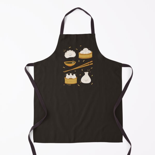 Item preview, Cute smiling Asian dumplings of different shapes with soy sauce. designed and sold by KO-SIM.