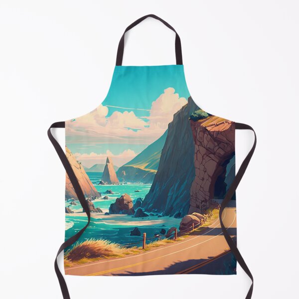 Item preview, California Fantasy Landscapes 03 | Colorful Cartoon Landscapes designed and sold by Sunchaser World.
