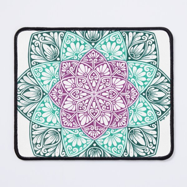 Item preview, Purple and Teal Mandala designed and sold by SenjaCarter.