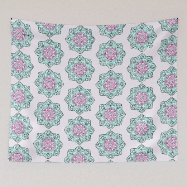 Item preview, Purple and Teal Mandala designed and sold by SenjaCarter.