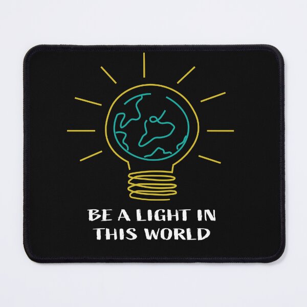 Item preview, Inspirational quote Be a light in this World designed and sold by atedesigns.