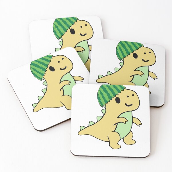 Item preview, Dinosaur with Watermelon Hat designed and sold by Aalyra And Ella.
