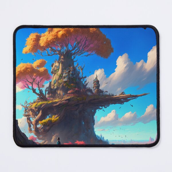 Item preview, Fantasy Landscapes 01 | Colorful Cartoon Landscapes designed and sold by Sunchaser World.