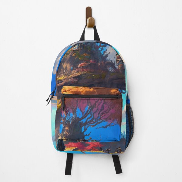 Item preview, Fantasy Landscapes 01 | Colorful Cartoon Landscapes designed and sold by Sunchaser World.