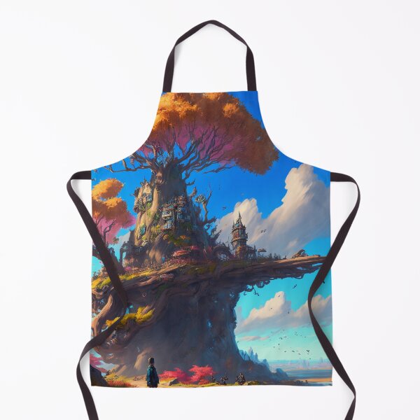 Item preview, Fantasy Landscapes 01 | Colorful Cartoon Landscapes designed and sold by Sunchaser World.