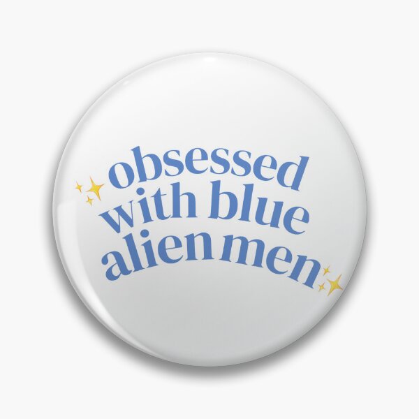 Item preview, Obsessed With Blue Alien Men | Star Emoji | Light Blue designed and sold by riyasarts.