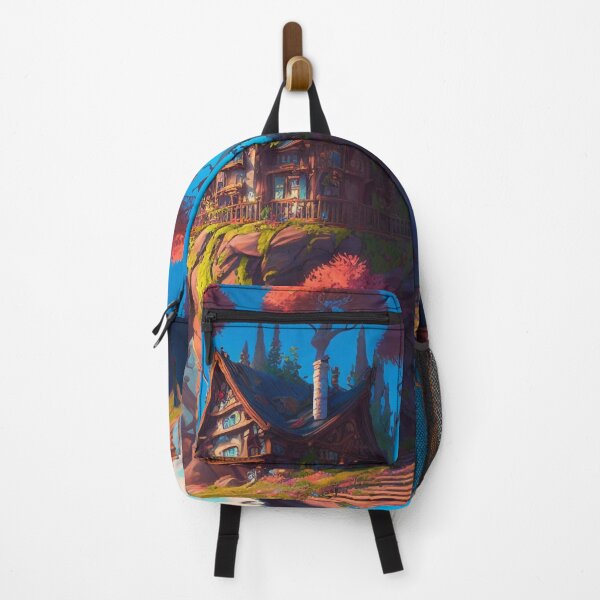 Item preview, Fantasy Landscapes 05 | Colorful Cartoon Landscapes designed and sold by Sunchaser World.