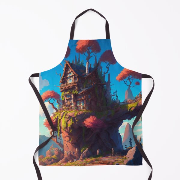 Item preview, Fantasy Landscapes 05 | Colorful Cartoon Landscapes designed and sold by Sunchaser World.