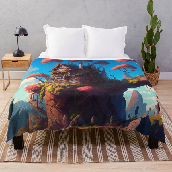 Item preview, Fantasy Landscapes 05 | Colorful Cartoon Landscapes designed and sold by Sunchaser World.