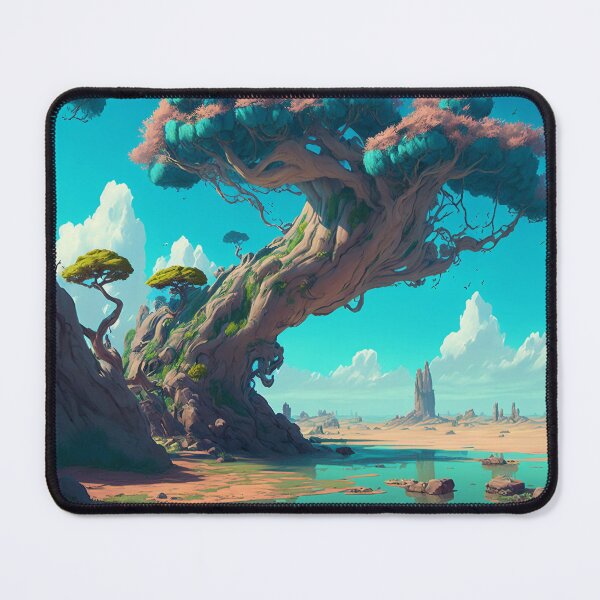 Item preview, Fantasy Landscapes 04 | Colorful Cartoon Landscapes designed and sold by Sunchaser World.