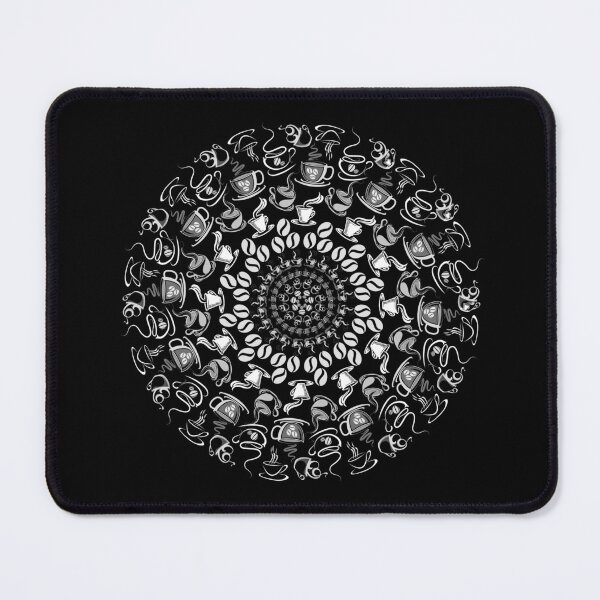 Item preview, Coffee mandala white designed and sold by joshuayule.