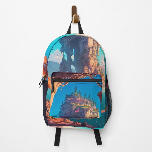 Item preview, Fantasy Landscapes 08 | Colorful Cartoon Landscapes designed and sold by Sunchaser World.