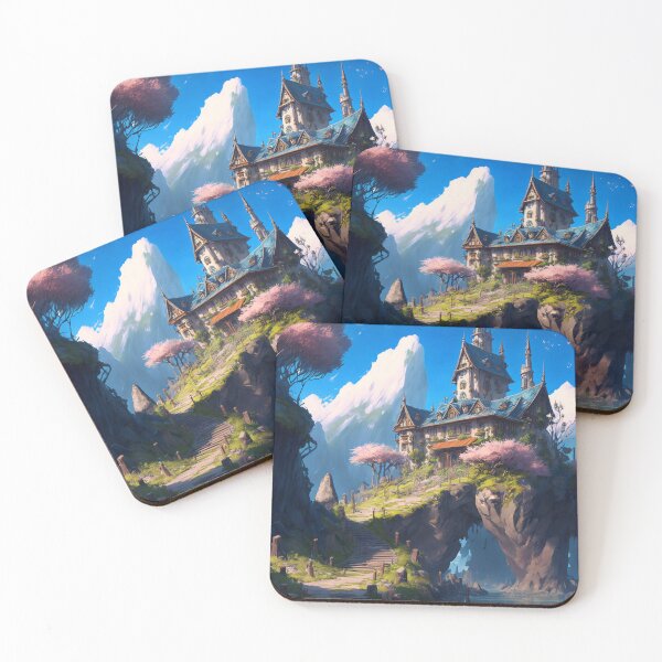 Item preview,  Fantasy Landscapes 06 | Colorful Cartoon Landscapes designed and sold by Sunchaser World.