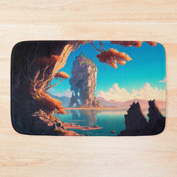 Item preview, Fantasy Landscapes 08 | Colorful Cartoon Landscapes designed and sold by Sunchaser World.