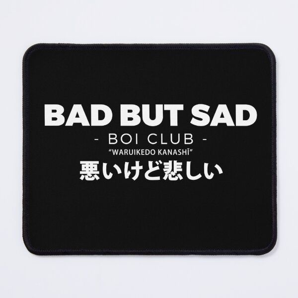 Item preview, Bad but sad boi club japanese kanji designed and sold by ALIENATIVED.