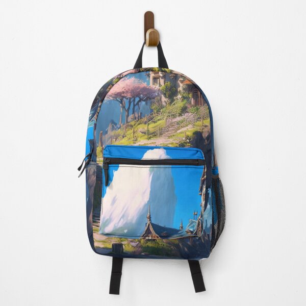 Item preview, Fantasy Landscapes 06 | Colorful Cartoon Landscapes designed and sold by Sunchaser World.