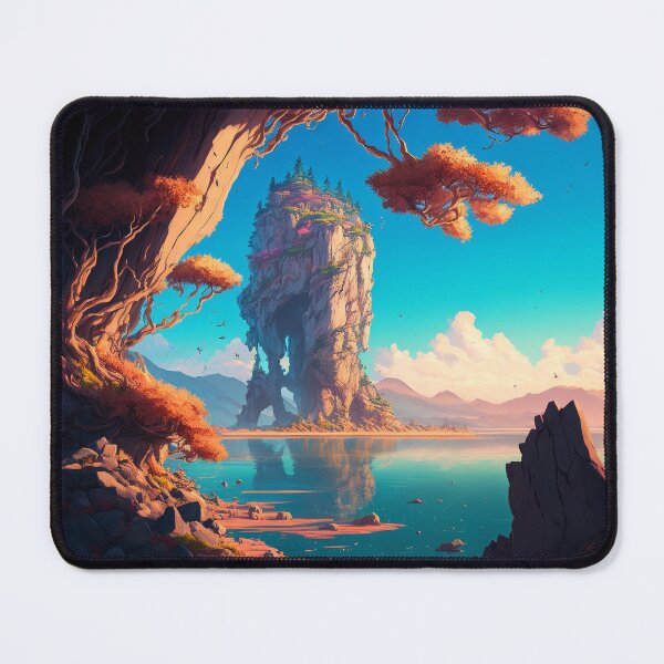Item preview, Fantasy Landscapes 08 | Colorful Cartoon Landscapes designed and sold by Sunchaser World.
