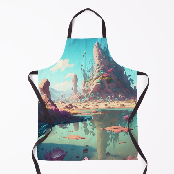 Item preview, Fantasy Landscapes 07 | Colorful Cartoon Landscapes designed and sold by Sunchaser World.