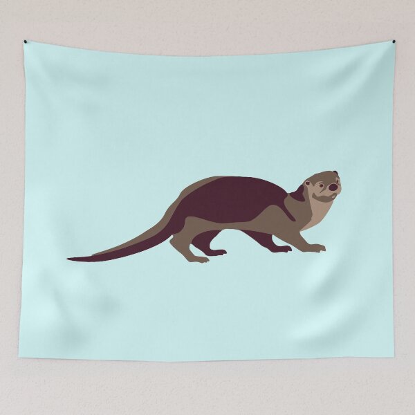 Item preview, Otter | River Otter | Sea Otter | Swimming Cute Otter walking designed and sold by AlyCastelluccio.