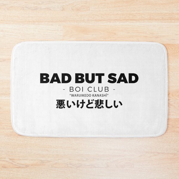 Item preview, Bad but sad boi club japanese kanji designed and sold by ALIENATIVED.