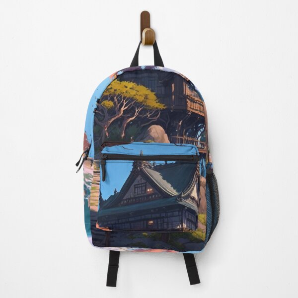 Item preview, Japan Fantasy Landscapes 02 | Colorful Cartoon Landscapes designed and sold by Sunchaser World.