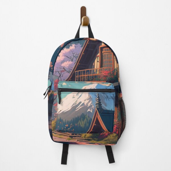Item preview, Japan Fantasy Landscapes 04 | Colorful Cartoon Landscapes designed and sold by Sunchaser World.