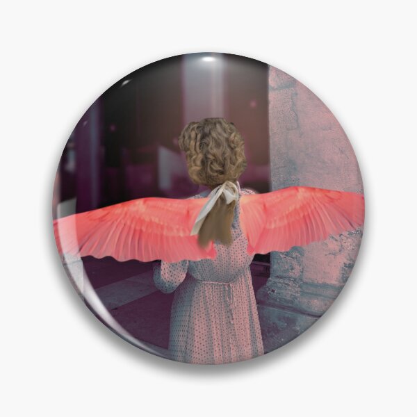 Item preview, Angelic Visions of Peace and Comfort - Pastel Pink Angel Collage designed and sold by cheeseykat-art.