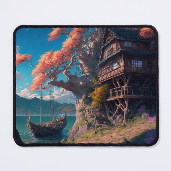 Item preview, Japan Fantasy Landscapes 03 | Colorful Cartoon Landscapes designed and sold by Sunchaser World.