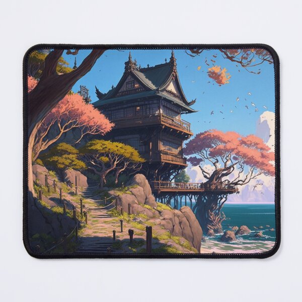 Item preview, Japan Fantasy Landscapes 02 | Colorful Cartoon Landscapes designed and sold by Sunchaser World.
