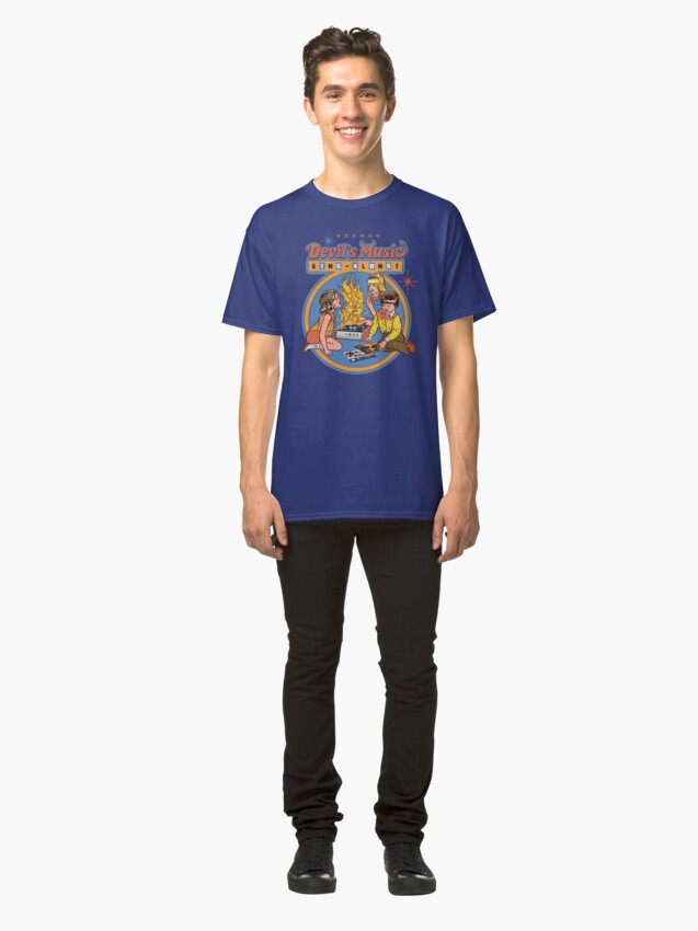 Alternate view of Devil's Music Sing-Along Classic T-Shirt