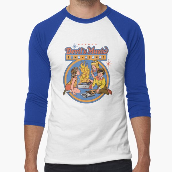Devil's Music Sing-Along Baseball ¾ Sleeve T-Shirt