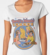 Devil's Music Sing-Along Women's Premium T-Shirt