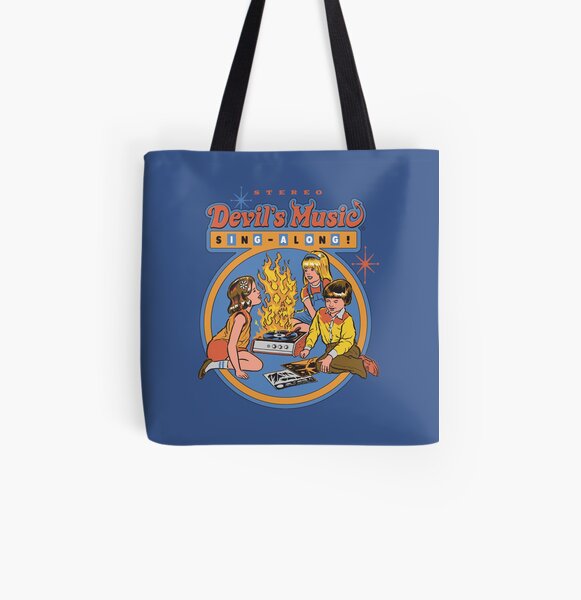 Devil's Music Sing-Along All Over Print Tote Bag