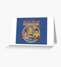 Devil's Music Sing-Along Greeting Card
