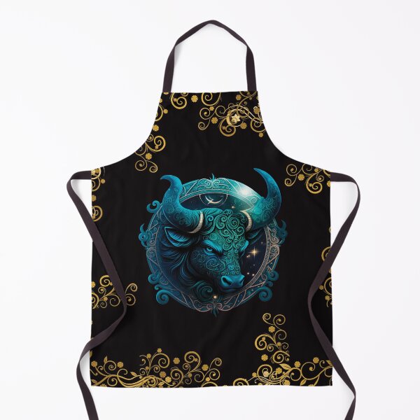 Item preview, TAURUS ZODIAC SIGN ON BLACK designed and sold by ORIGENcreate.