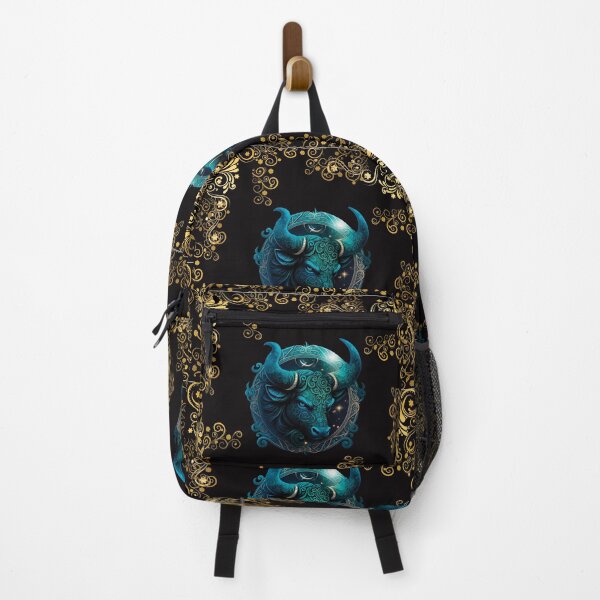 Item preview, TAURUS ZODIAC SIGN ON BLACK designed and sold by ORIGENcreate.