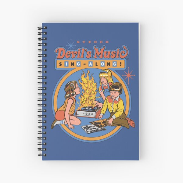 Devil's Music Sing-Along Spiral Notebook