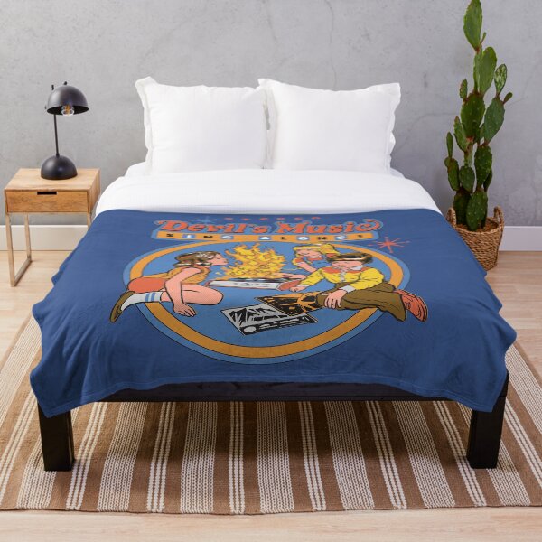 Devil's Music Sing-Along Throw Blanket