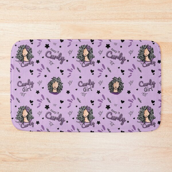 Item preview, Keep it Curly (Gray) designed and sold by Curly-Cuties.