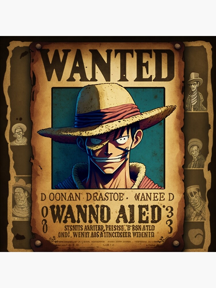 Luffy wanted poster Funko Pop : r/funkopop