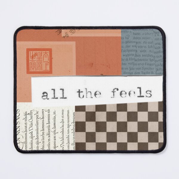 Item preview, "all the feels" phrase illustration designed and sold by Titi-Titi.