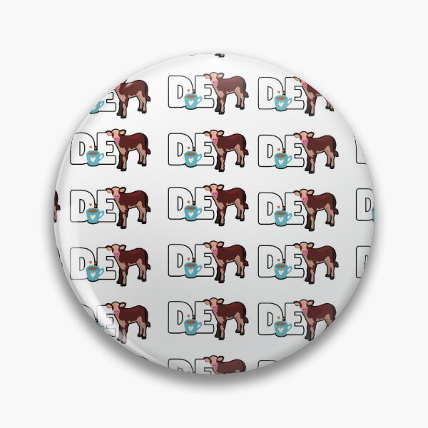 Item preview, Funny "DE-CALF COW" Decaf Coffee Cow puns Sticker pack designed and sold by FarmsteadAcers.