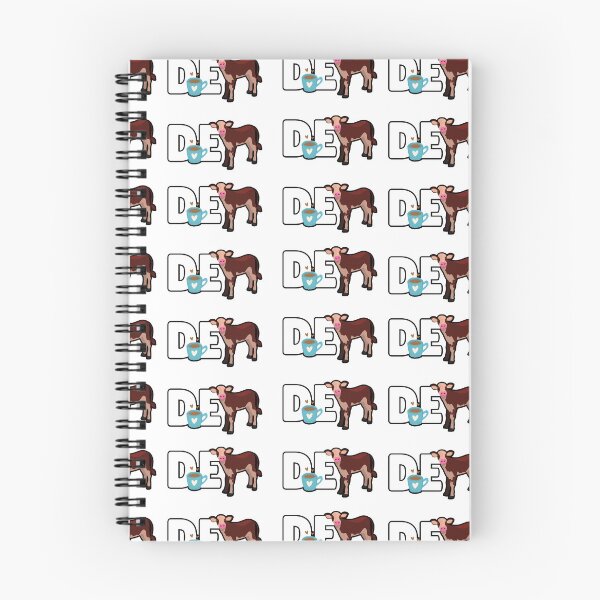 Item preview, Funny "DE-CALF COW" Decaf Coffee Cow puns Sticker pack designed and sold by FarmsteadAcers.