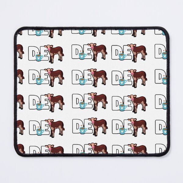 Item preview, Funny "DE-CALF COW" Decaf Coffee Cow puns Sticker pack designed and sold by FarmsteadAcers.