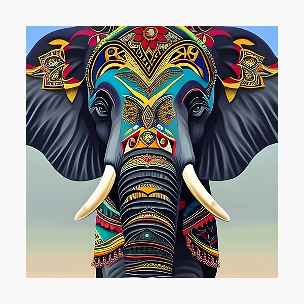 Artikelvorschau, Eleganter Elefant entworfen und verkauft von Solotrope.