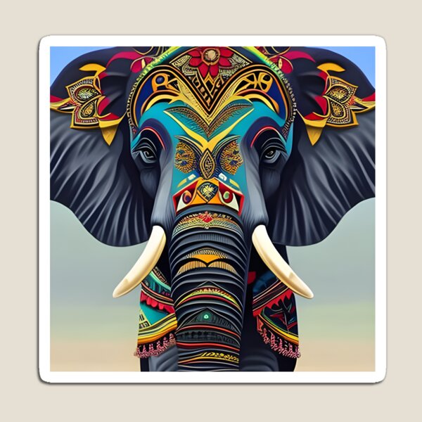 Aperçu de l'œuvre Éléphant élégant créée et vendue par Solotrope.